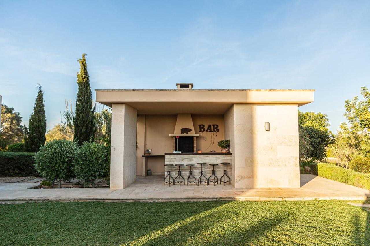 Villa Can Paulo Santanyi Bagian luar foto
